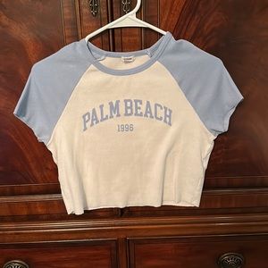 Garage trendy crop top.